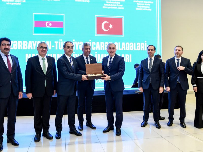 Türkiyə Respublikasının Ticarət Nazirliyi və Şərqi Anadolu İxracatçılar Birliyinin nümayəndə heyəti Naxçıvana səfər edib