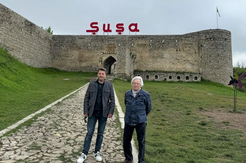Avropa Parlamentinin deputatı Şuşada olub