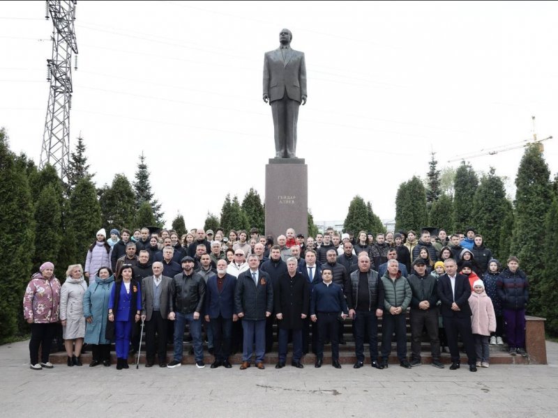 Rusiyada Ümummilli Lider Heydər Əliyevin anadan olmasının 101 illiyi qeyd edilib