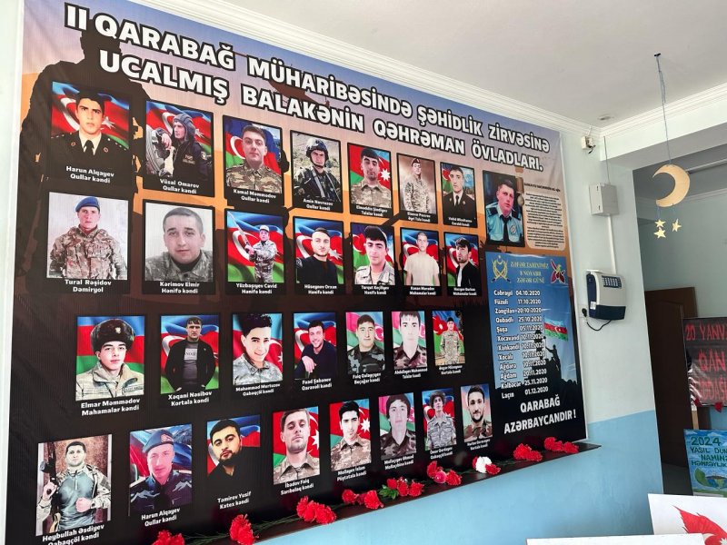ŞƏRİF KƏND  KÖRPƏLƏR EVİ-UŞAQ BAĞÇASINA  TƏCRÜBƏLİ PEDAQOQ RƏHBƏRLİK EDİR-FOTOLAR.
