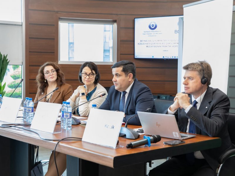 Ombudsman Aparatı və Beynəlxalq Qızıl Xaç Komitəsi tərəfindən Masallıda seminar təşkil olunub