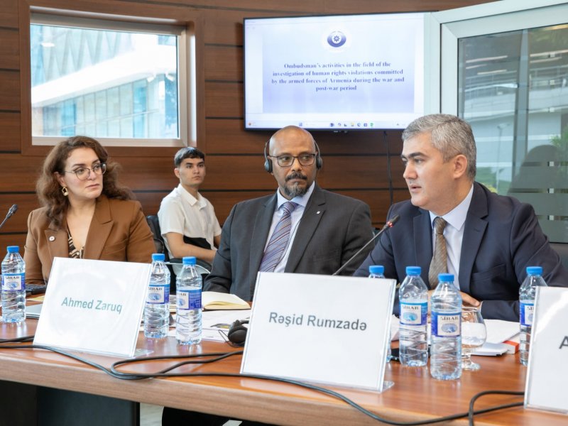 Ombudsman Aparatı və Beynəlxalq Qızıl Xaç Komitəsi tərəfindən Masallıda seminar təşkil olunub
