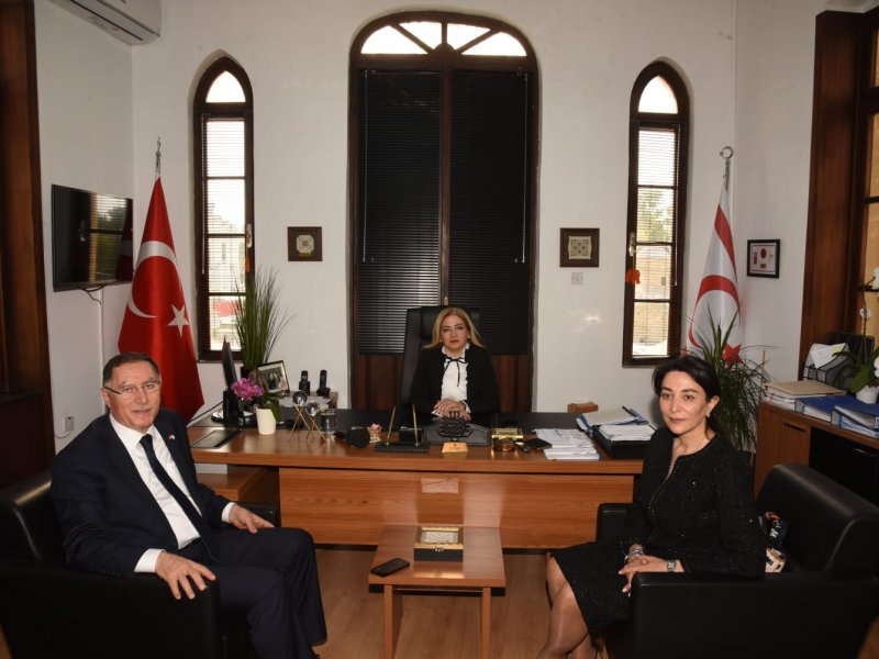 Ombudsman Səbinə Əliyeva Şimali Kipr Türk Cümhuriyyətində səfərdədir