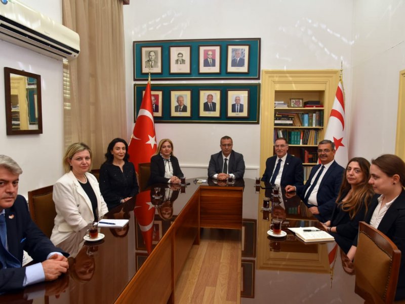 Ombudsman Səbinə Əliyeva Şimali Kipr Türk Cümhuriyyətində səfərdədir
