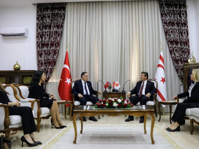 Ombudsman Səbinə Əliyeva Şimali Kipr Türk Cümhuriyyətində səfərdədir