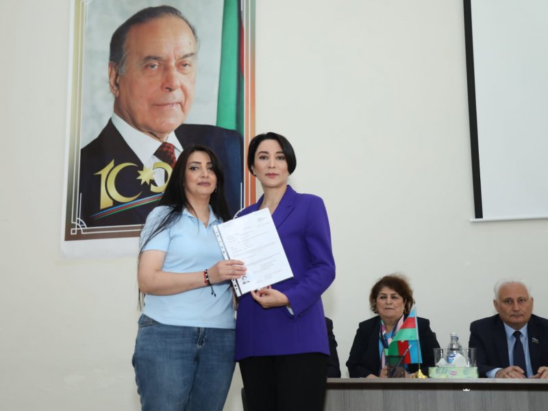 Ombudsman Səbinə Əliyeva Əfv Sərəncamının icrası prosesində iştirak edib