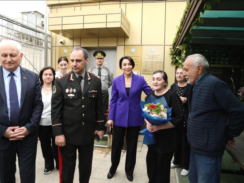 Ombudsman Səbinə Əliyeva Əfv Sərəncamının icrası prosesində iştirak edib