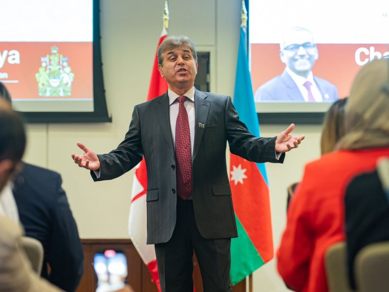 Kanada parlamentində 28 May - Müstəqillik Günü münasibətilə bayram tədbiri keçirilib