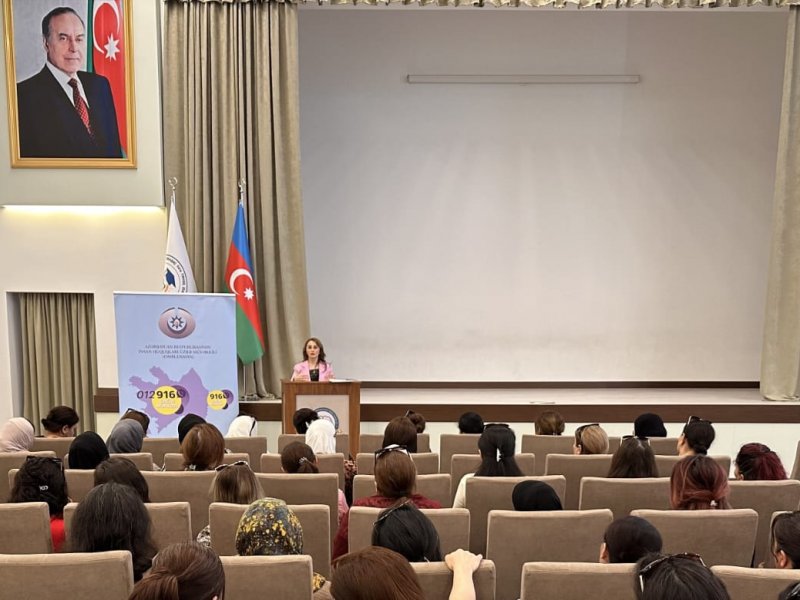 Ombudsman Aparatı tərəfindən uşaqların cinsi mənsubiyyətə görə ayrı-seçkilikdən müdafiəsinə dair təlimlər təşkil edilib