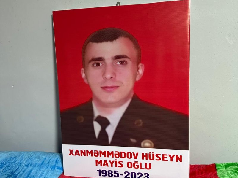 ŞƏHİD HÜSEYN XANMƏMMƏDOV İŞĞAL ALTINDA OLAN SONUNCU ƏRAZİLƏRİMİZİ AZAD EDƏNLƏRDƏNDİR-FOTO-VİDEO.