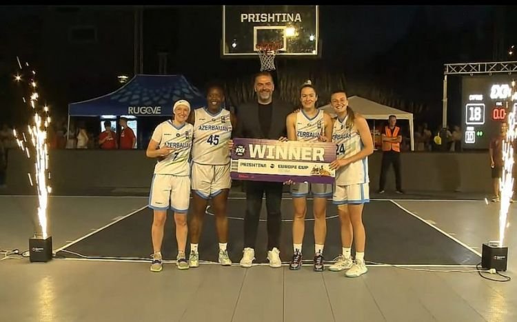 Azərbaycanın qadınlardan ibarət basketbol millisi Avropa Kubokuna vəsiqə qazanıb