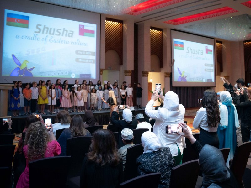 Omanda “Şuşa - Şərqin mədəniyyət beşiyi” adlı musiqili konsert keçirilib