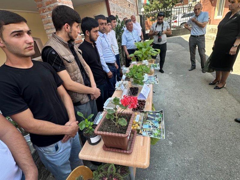 ŞƏKİ DÖVLƏT PEŞƏ TƏHSİL MƏRKƏZİNDƏ AÇIQ QAPI GÜNÜ OLUB-FOTOLAR.