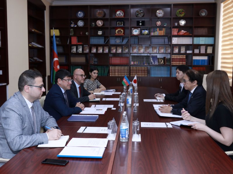 Yaponiyanın Azərbaycandakı səfiri Dövlət Komitəsində olub