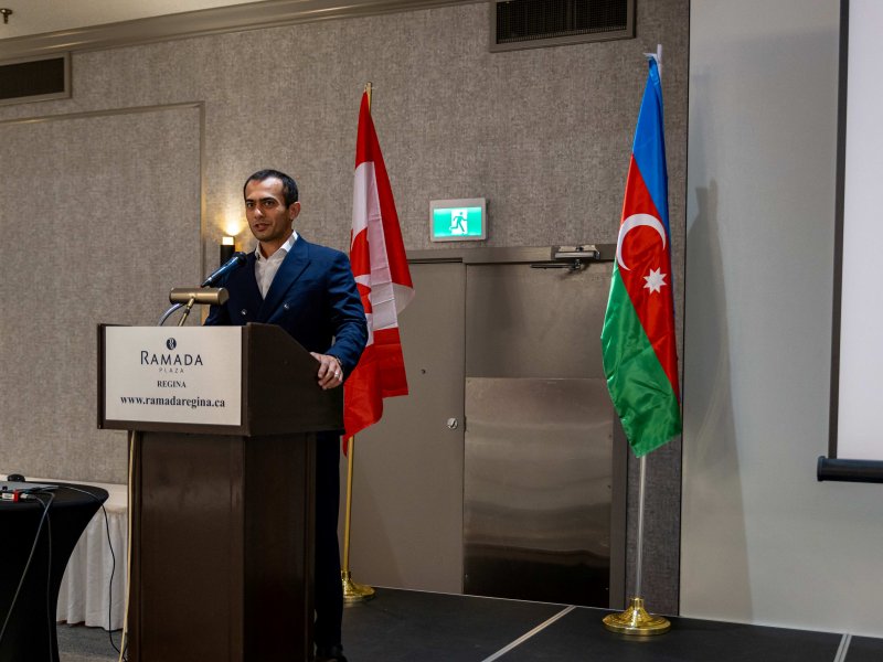 Kanadanın Recayna şəhərində Azərbaycan icması ilə görüş keçirilib