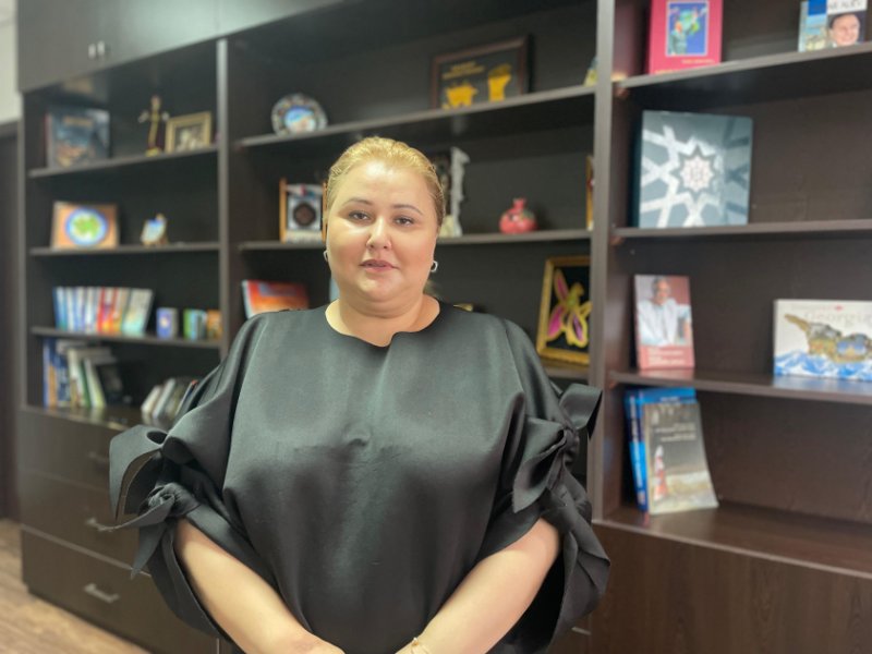 Əcnəbilər Tbilisidəki "Alyans" Gənclər Mərkəzində Azərbaycan dilini öyrənir