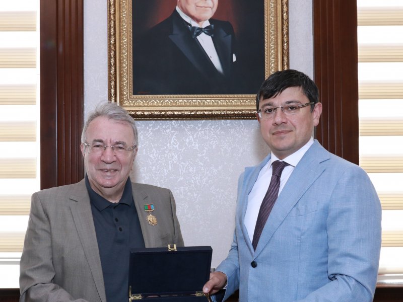 Tanınmış azərbaycanlı alim Dövlət Komitəsində olub