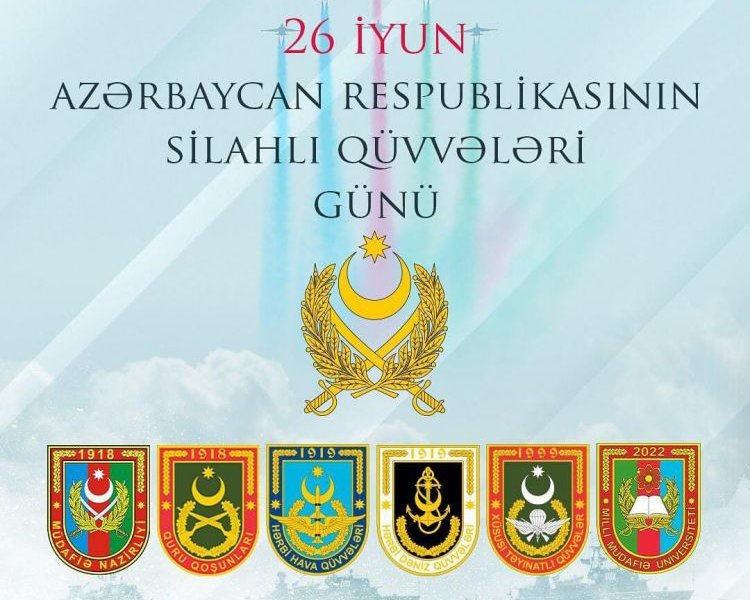 Prezident İlham Əliyev Silahlı Qüvvələr Günü ilə bağlı paylaşım edib