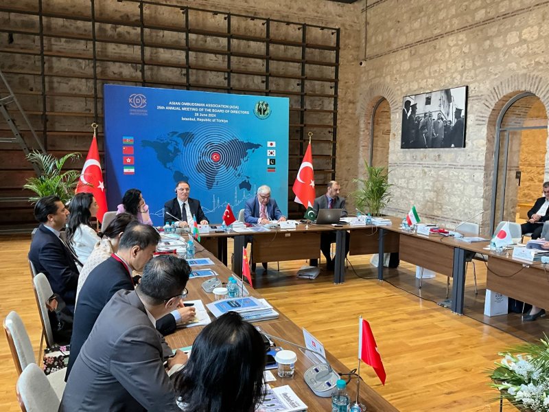 Azərbaycan Ombudsmanı İstanbulda Asiya Ombudsmanlar Assosiasiyasının Direktorlar Şurasının iclasında iştirak edib