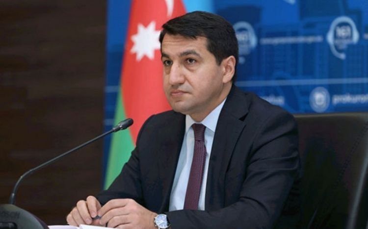 Hikmət Hacıyev: Paşinyanın Londonda İlham Əliyevlə görüşdən imtinasını sülh gündəliyindən geri çəkilmək kimi qiymətləndiririk