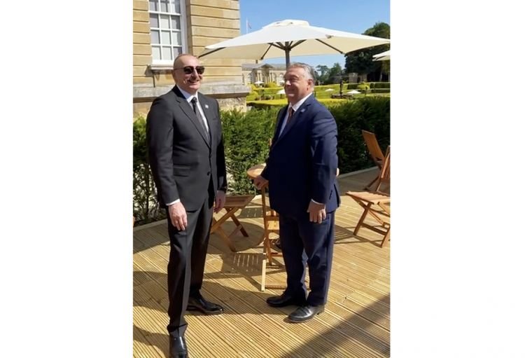 Azərbaycan Prezidenti İlham Əliyev Macarıstanın Baş naziri Viktor Orban ilə söhbət edib
