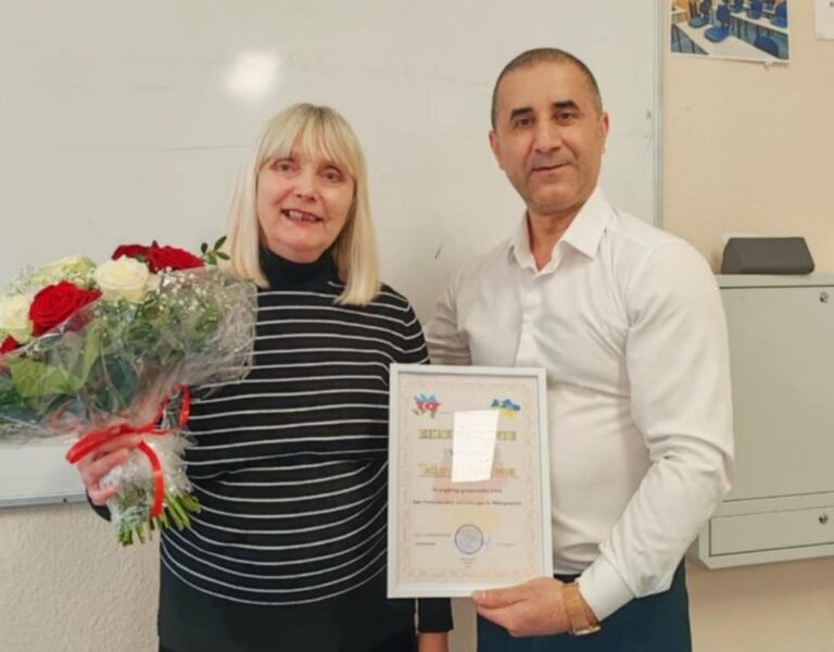 Qulu İbrahimov Almaniyada müəllimləri təhsilə verdikləri töhfəyə görə təltif etdi