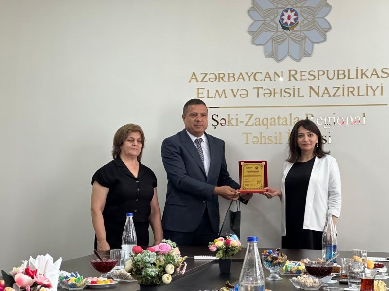 ŞƏKİ-ZAQATALA REGİONAL TƏHSİL İDARƏSİ MİLLİ MƏTBUATIMIZIN YARANMASININ 149-CU İLDÖNÜMÜNƏ HƏSR OLUNMUŞ TƏDBİR KEÇİRİB-FOTOLAR.