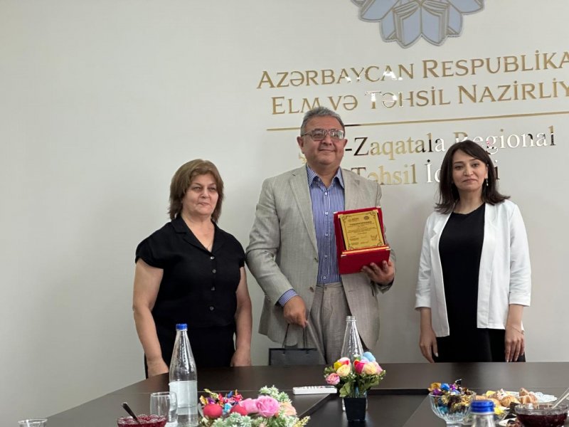 ŞƏKİ-ZAQATALA REGİONAL TƏHSİL İDARƏSİ MİLLİ MƏTBUATIMIZIN YARANMASININ 149-CU İLDÖNÜMÜNƏ HƏSR OLUNMUŞ TƏDBİR KEÇİRİB-FOTOLAR.