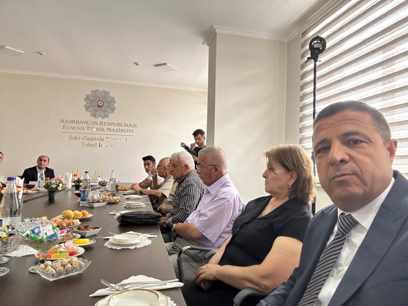 ŞƏKİ-ZAQATALA REGİONAL TƏHSİL İDARƏSİ MİLLİ MƏTBUATIMIZIN YARANMASININ 149-CU İLDÖNÜMÜNƏ HƏSR OLUNMUŞ TƏDBİR KEÇİRİB-FOTOLAR.