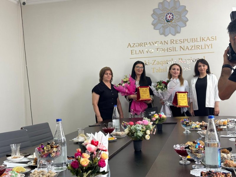 ŞƏKİ-ZAQATALA REGİONAL TƏHSİL İDARƏSİ MİLLİ MƏTBUATIMIZIN YARANMASININ 149-CU İLDÖNÜMÜNƏ HƏSR OLUNMUŞ TƏDBİR KEÇİRİB-FOTOLAR.