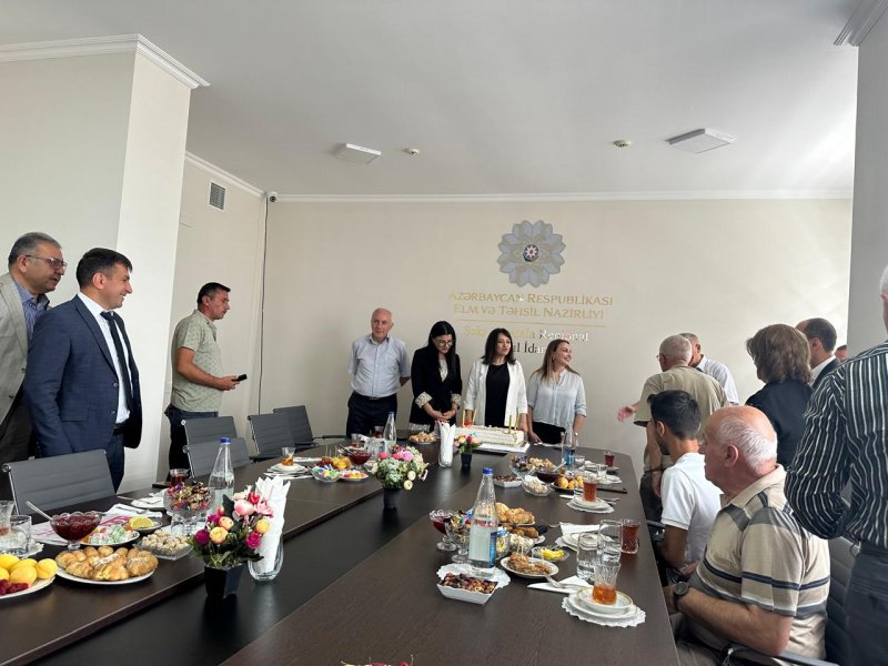 ŞƏKİ-ZAQATALA REGİONAL TƏHSİL İDARƏSİ MİLLİ MƏTBUATIMIZIN YARANMASININ 149-CU İLDÖNÜMÜNƏ HƏSR OLUNMUŞ TƏDBİR KEÇİRİB-FOTOLAR.