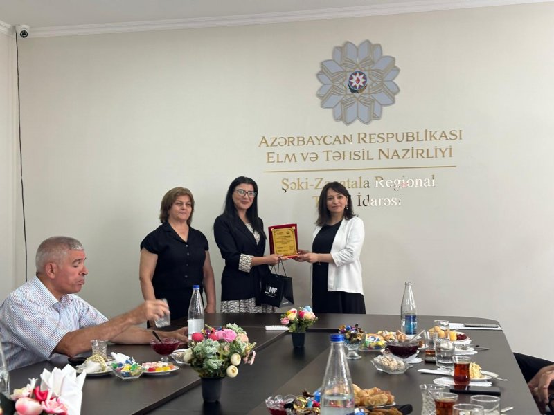 ŞƏKİ-ZAQATALA REGİONAL TƏHSİL İDARƏSİ MİLLİ MƏTBUATIMIZIN YARANMASININ 149-CU İLDÖNÜMÜNƏ HƏSR OLUNMUŞ TƏDBİR KEÇİRİB-FOTOLAR.