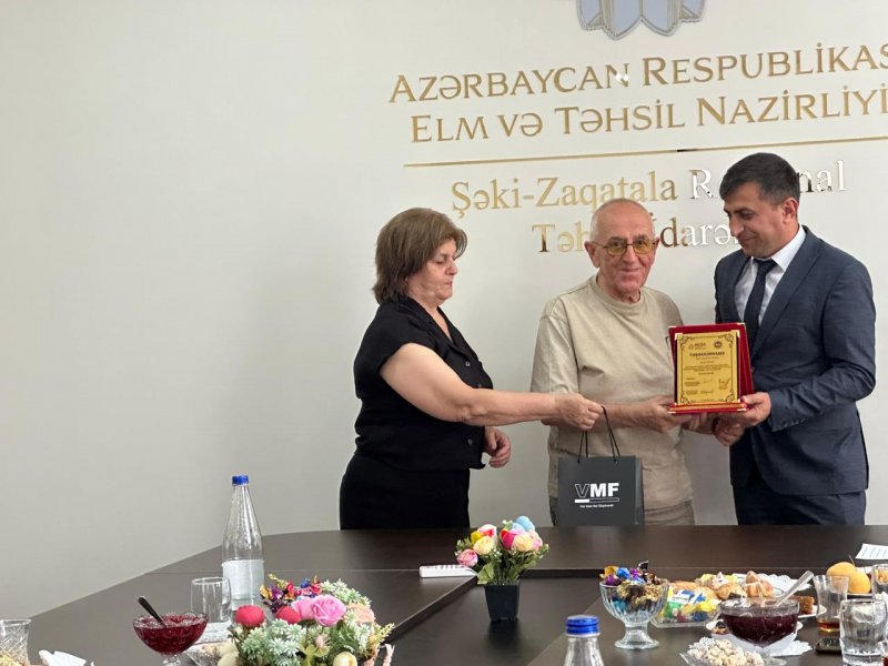ŞƏKİ-ZAQATALA REGİONAL TƏHSİL İDARƏSİ MİLLİ MƏTBUATIMIZIN YARANMASININ 149-CU İLDÖNÜMÜNƏ HƏSR OLUNMUŞ TƏDBİR KEÇİRİB-FOTOLAR.
