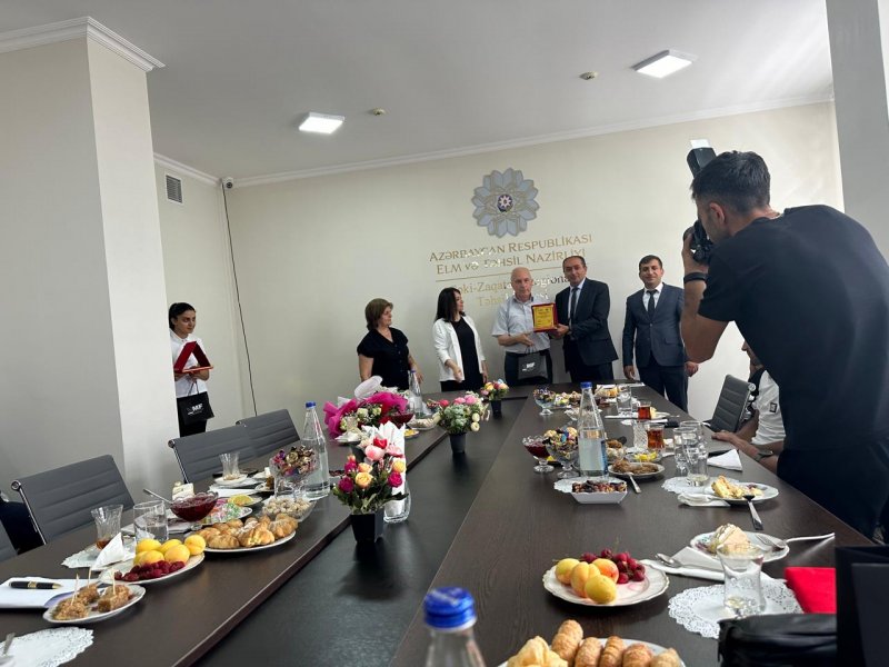 ŞƏKİ-ZAQATALA REGİONAL TƏHSİL İDARƏSİ MİLLİ MƏTBUATIMIZIN YARANMASININ 149-CU İLDÖNÜMÜNƏ HƏSR OLUNMUŞ TƏDBİR KEÇİRİB-FOTOLAR.