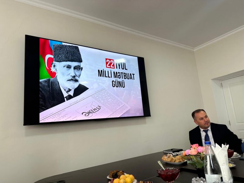 ŞƏKİ-ZAQATALA REGİONAL TƏHSİL İDARƏSİ MİLLİ MƏTBUATIMIZIN YARANMASININ 149-CU İLDÖNÜMÜNƏ HƏSR OLUNMUŞ TƏDBİR KEÇİRİB-FOTOLAR.