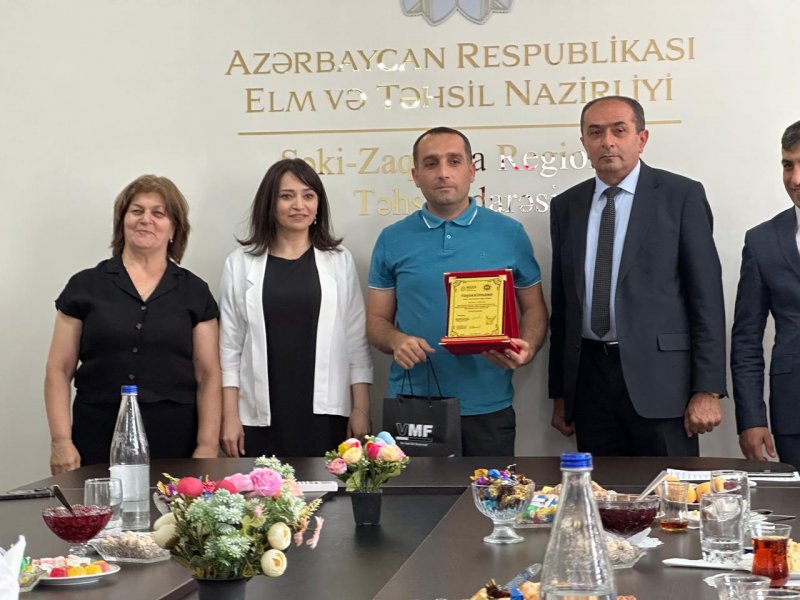 ŞƏKİ-ZAQATALA REGİONAL TƏHSİL İDARƏSİ MİLLİ MƏTBUATIMIZIN YARANMASININ 149-CU İLDÖNÜMÜNƏ HƏSR OLUNMUŞ TƏDBİR KEÇİRİB-FOTOLAR.
