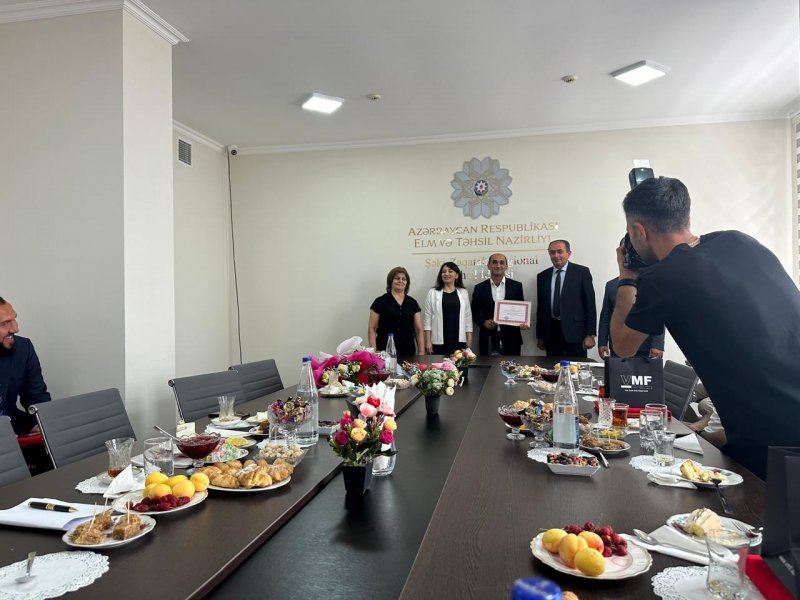 ŞƏKİ-ZAQATALA REGİONAL TƏHSİL İDARƏSİ MİLLİ MƏTBUATIMIZIN YARANMASININ 149-CU İLDÖNÜMÜNƏ HƏSR OLUNMUŞ TƏDBİR KEÇİRİB-FOTOLAR.