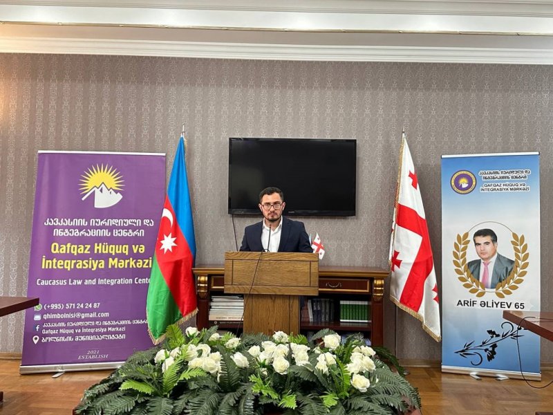 Gürcüstanda Arif Əliyevin 65 illiyinə həsr olunmuş anım tədbir keçirilib
