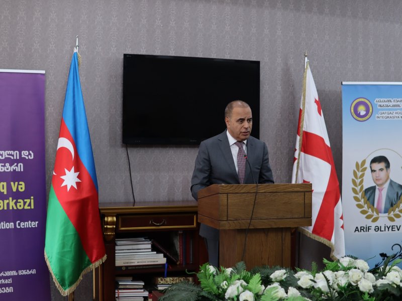 Gürcüstanda Arif Əliyevin 65 illiyinə həsr olunmuş anım tədbir keçirilib