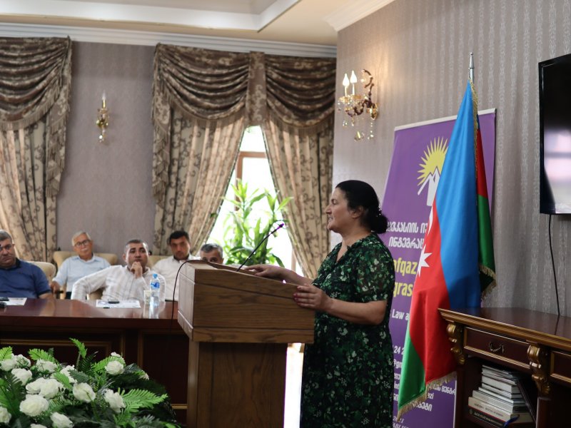 Gürcüstanda Arif Əliyevin 65 illiyinə həsr olunmuş anım tədbir keçirilib