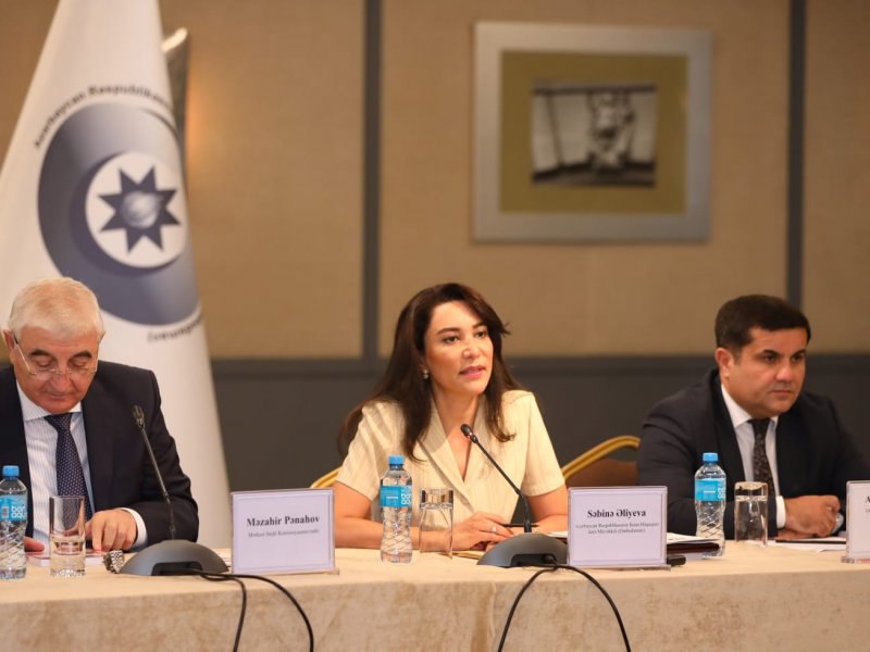 Ombudsman Aparatı və Mərkəzi Seçki Komissiyası tərəfindən Milli Məclisə növbədənkənar seçkilərlə əlaqədar dəyirmi masa keçirilib