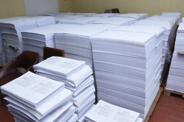 Milli Məclisə seçkilərlə əlaqədar altı milyon yarımdan çox seçki bülleteninin çapına başlanılıb