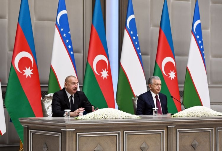 Prezident İlham Əliyev: Regionlarımızda müsbət proseslər Daşkənd ilə Bakı arasında səmərəli əməkdaşlıqdan asılıdır