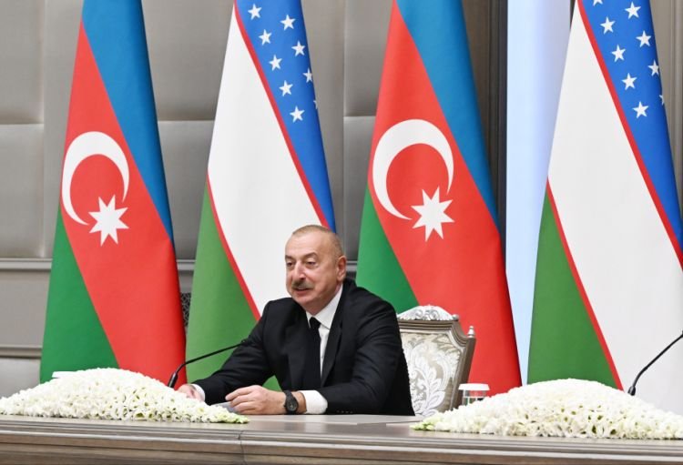 Prezident İlham Əliyev: Özbəkistan yüksək siyasi nüfuza malik ölkəyə çevrilib