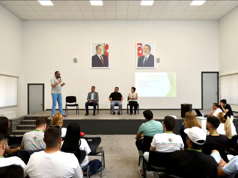 Diaspor Gənclərinin V Yay Düşərgəsində “Laçınlılar Laçında ” mövzusunda panel təşkil olunub