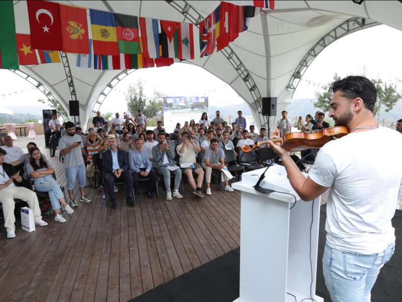 Diaspor Gənclərinin V Yay Düşərgəsinin rəsmi bağlanış mərasimi keçirilib