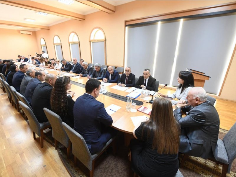 “Vətəndaşların seçki hüququnun təmini” mövzusunda növbəti dəyirmi masa Naxçıvanda keçirilib