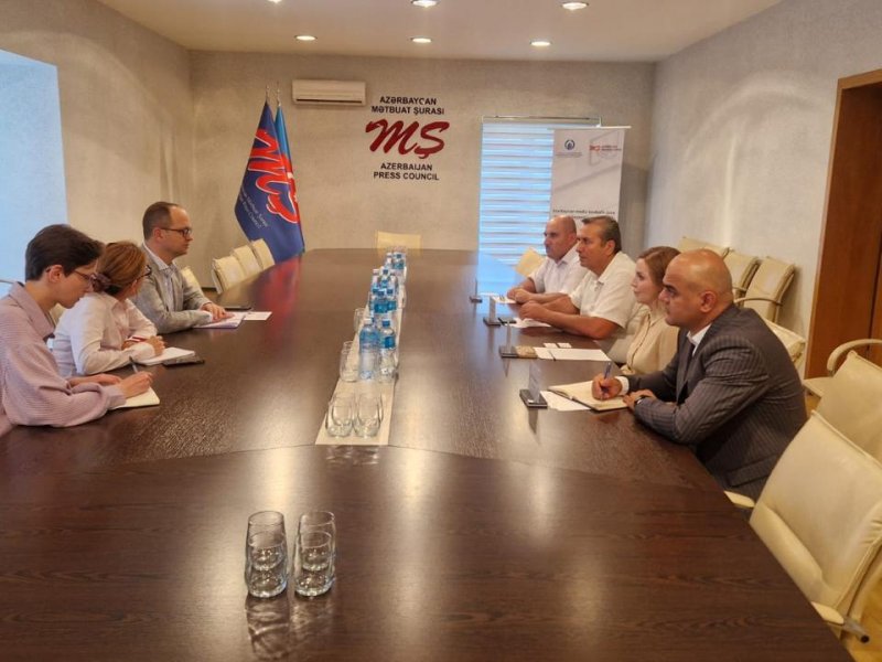 ATƏT DTİHB-nin Seçki Müşahidə Missiyasının təmsilçiləri Mətbuat Şurasında olublar