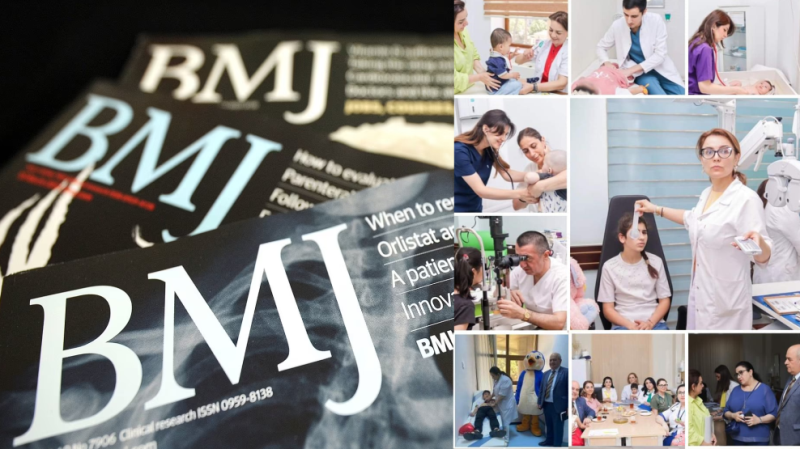 Alimlərimizin tibbin ən aktual problemlərinə dair məqalələri nüfuzlu “British Medical Journal”da