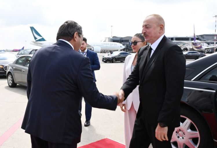 Prezident İlham Əliyevin İtaliyaya işgüzar səfəri başa çatıb